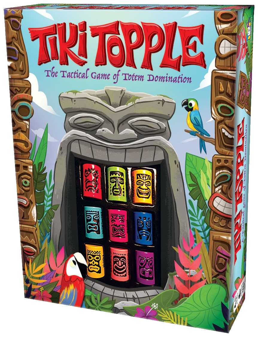 Tiki Topple box art