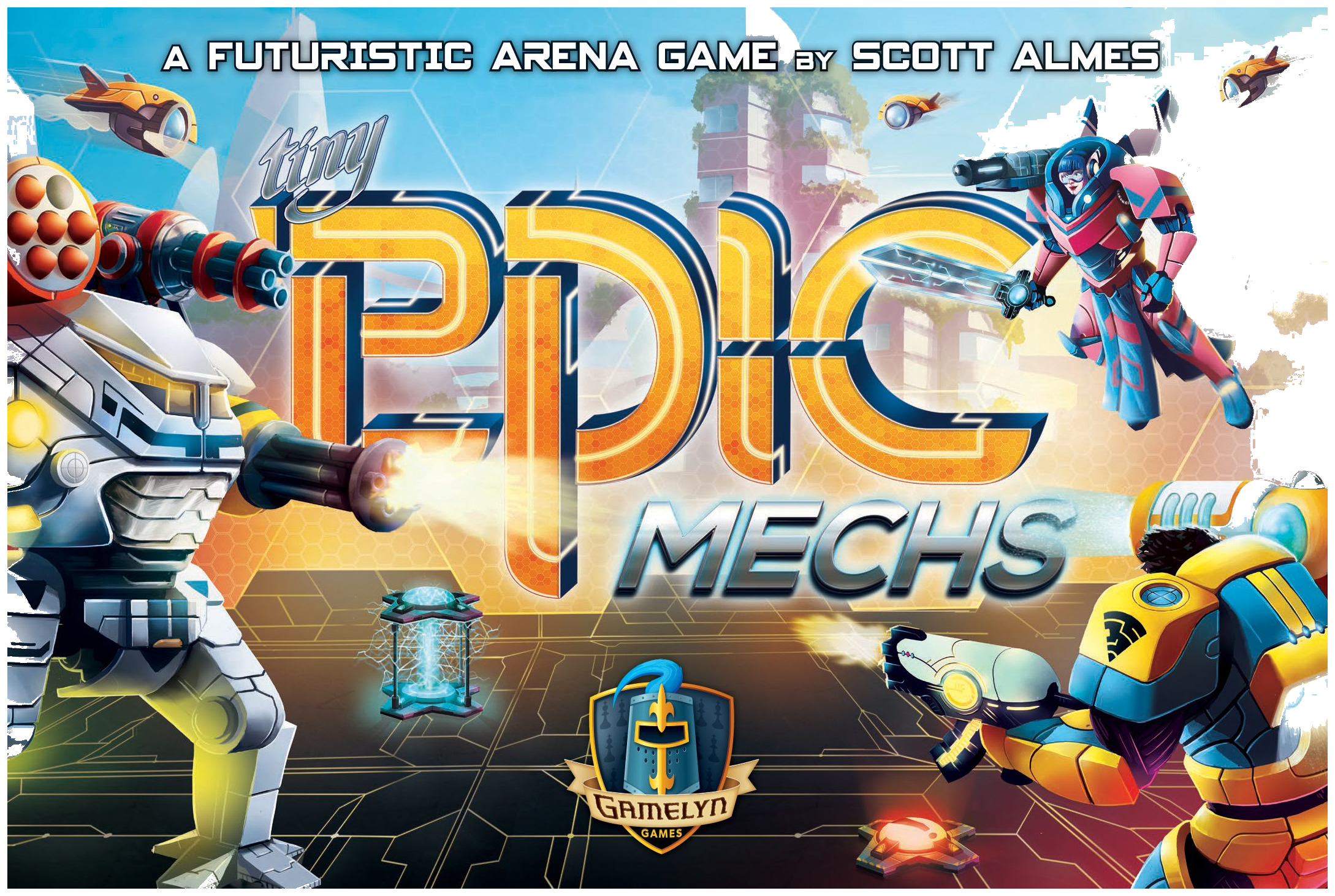 Tiny Epic Mechs box art