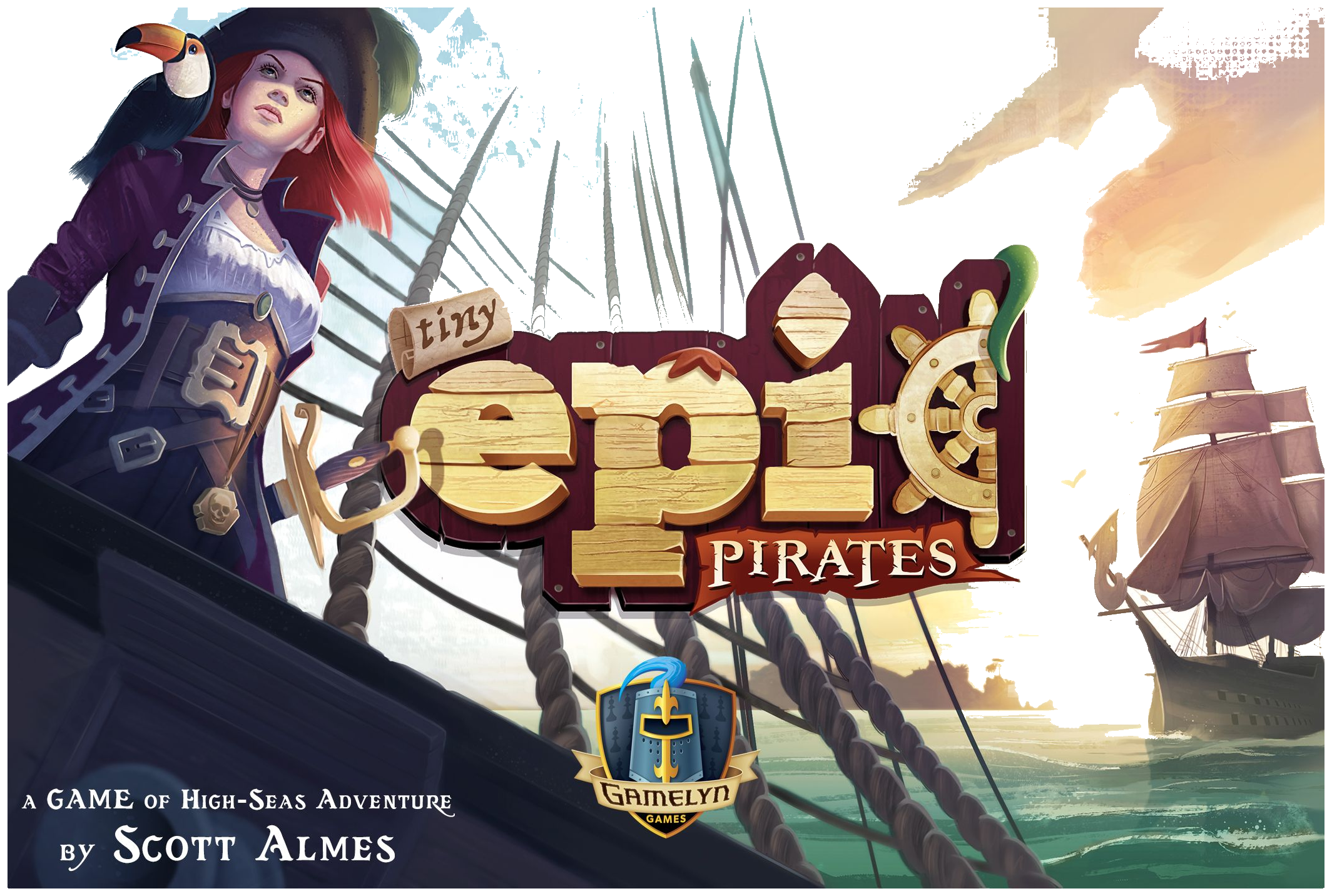 Tiny Epic Pirates box art