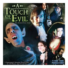 A Touch Of Evil: The Supernatural Game box art