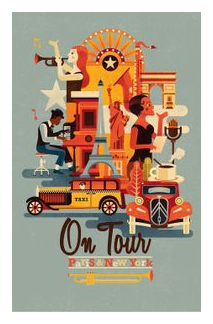 On Tour: Paris And New York box art