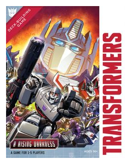 Transformers Deck-building Game: A Rising Darkness box art