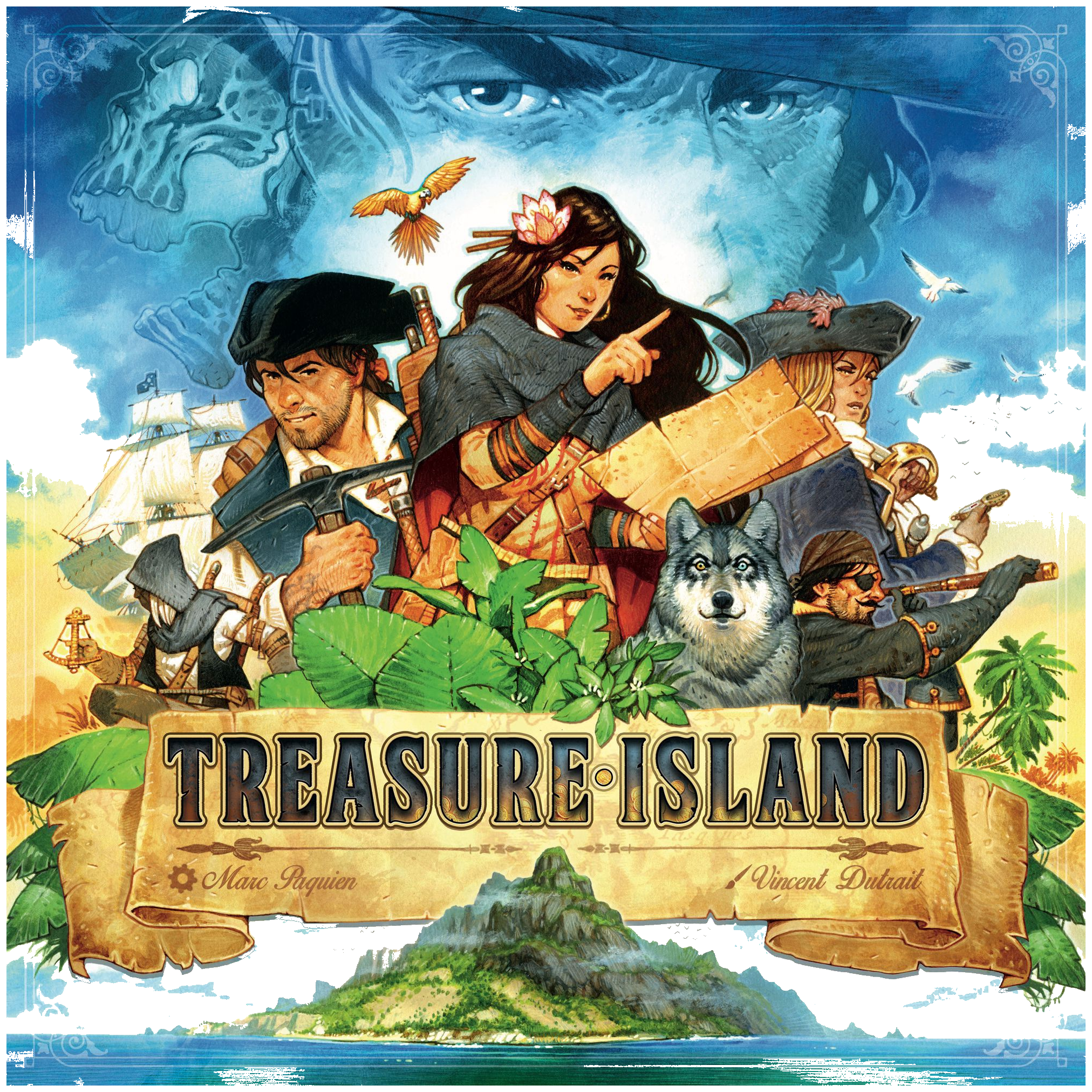 Treasure Island box art