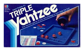 Triple Yahtzee box art