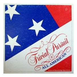 Trivial Pursuit: All American Edition box art