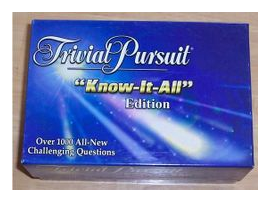 Trivial Pursuit: Know-it-all Edition box art