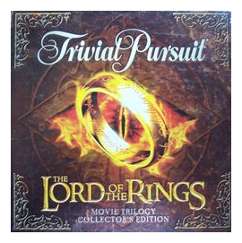 Trivial Pursuit: The Lord Of The Rings Movie Trilogy Collector's Edition box art