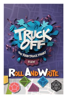 Truck Off: The Food Truck Frenzy Roll And Write box art