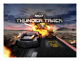 Turbo Rally Card Racing: Thunder Track box art