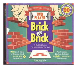 Two Player Brick By Brick box art