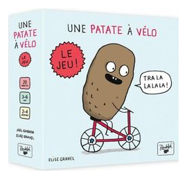 Une Patate À Vélo: Le Jeu box art