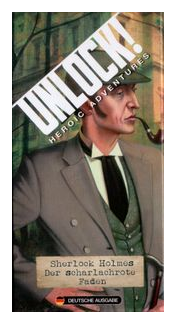Unlock!: Heroic Adventures – Sherlock Holmes: Der Scharlachrote Faden box art
