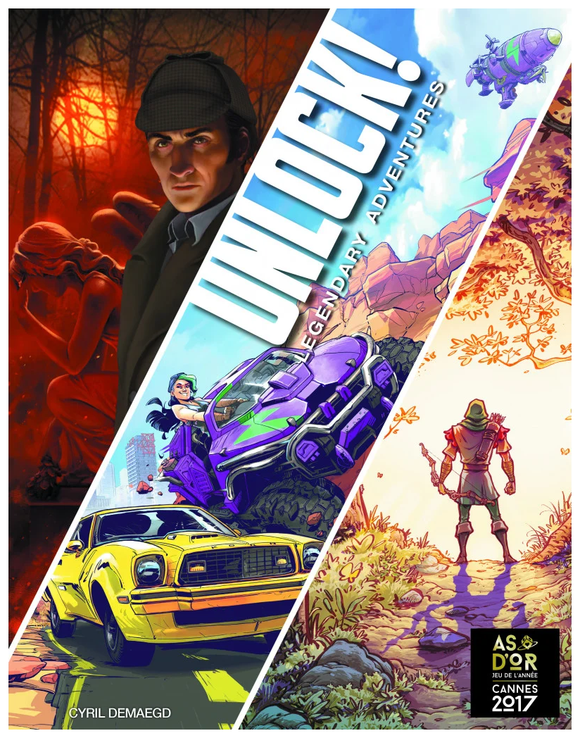 Unlock!: Legendary Adventures box art