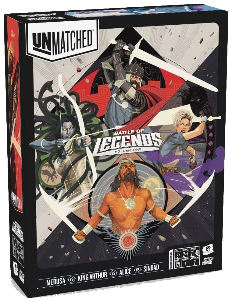 Unmatched: Battle Of Legends, Volume One box art
