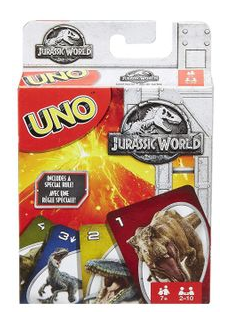 Uno: Jurassic World box art