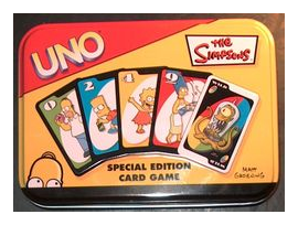 Uno: The Simpsons – Special Edition Card Game box art