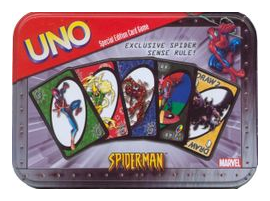 Uno: Spider-man box art