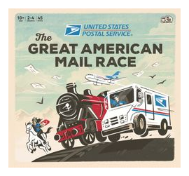 Usps: The Great American Mail Race box art
