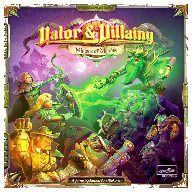 Valor & Villainy: Minions Of Mordak box art