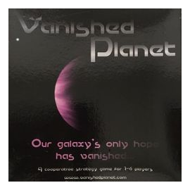 Vanished Planet box art