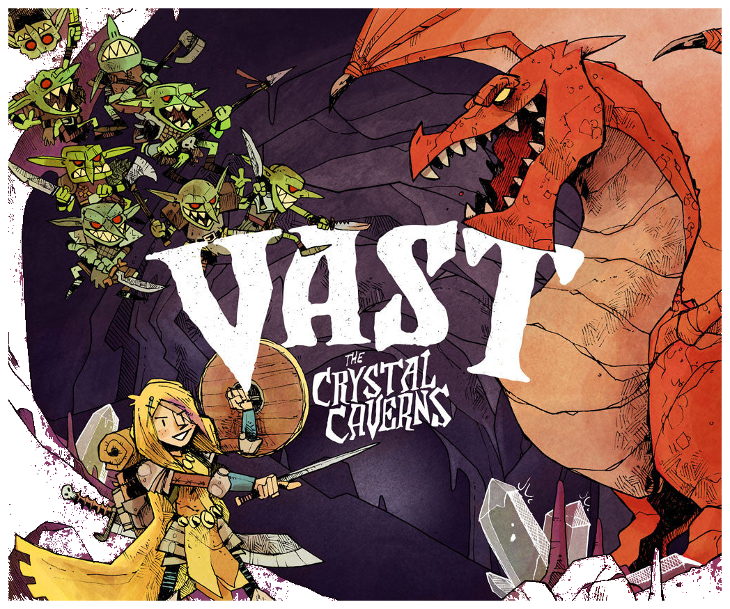 Vast: The Crystal Caverns box art