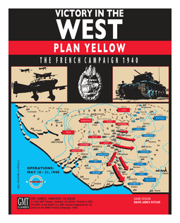 Victory In The West: Plan Yellow, The French Campaign 1940 box art