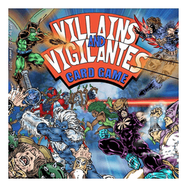 Villains And Vigilantes Card Game box art