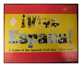 Viva España: A Game Of The Spanish Civil War – 1936-1939 box art