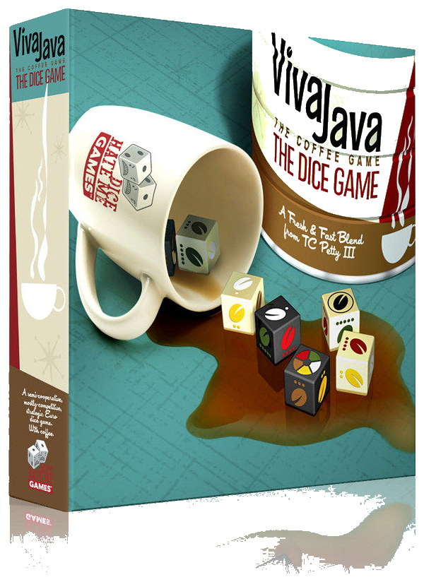 Vivajava: The Coffee Game: The Dice Game box art