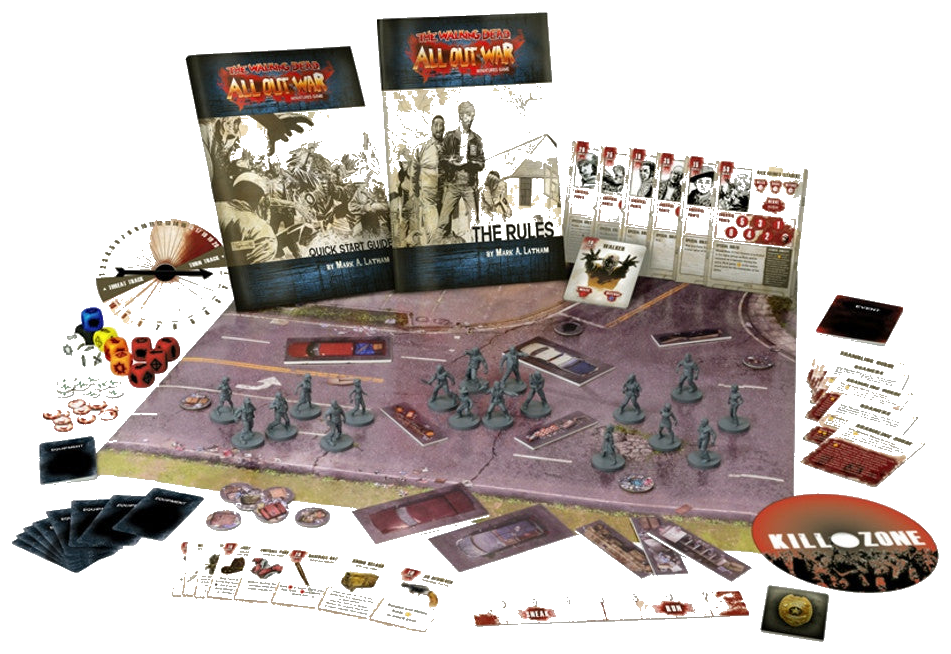 The Walking Dead: All Out War box art