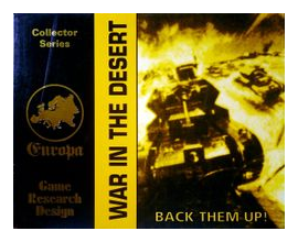 War In The Desert box art