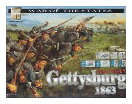 War Of The States: Gettysburg, 1863 box art