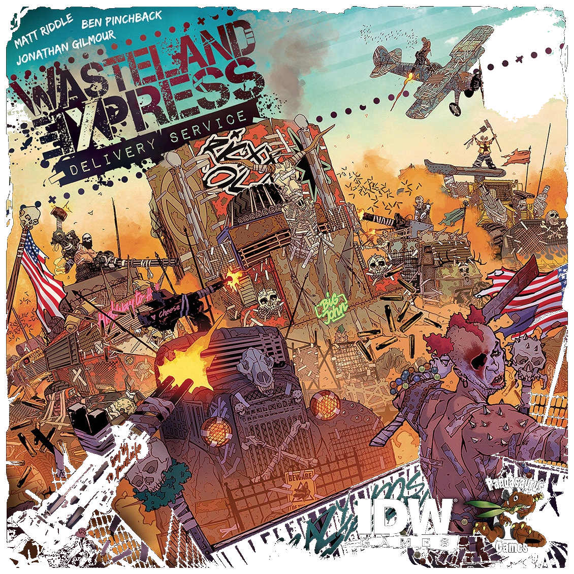 Wasteland Express Delivery Service box art