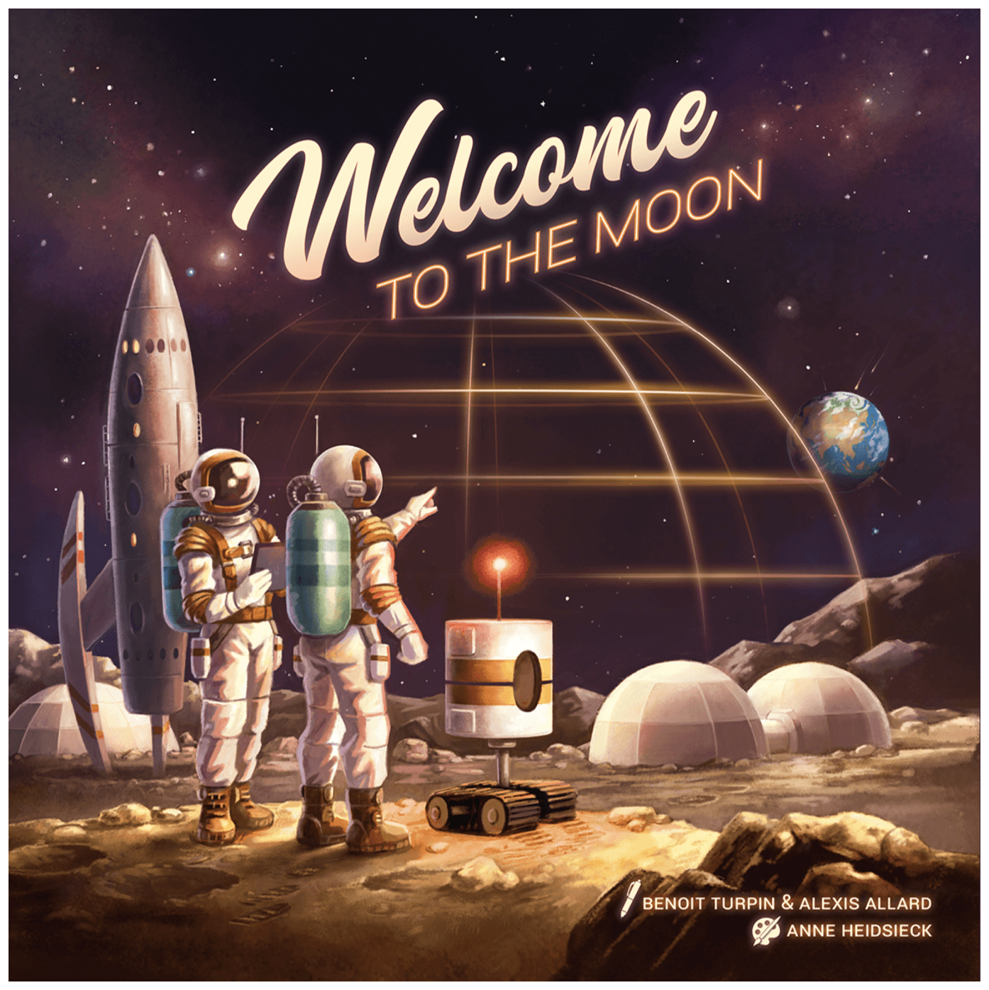 Welcome To The Moon box art