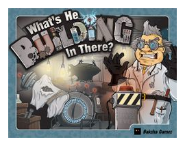 What's He Building In There? box art