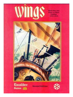 Wings: World War One Plane To Plane Combat 1916-1918 box art