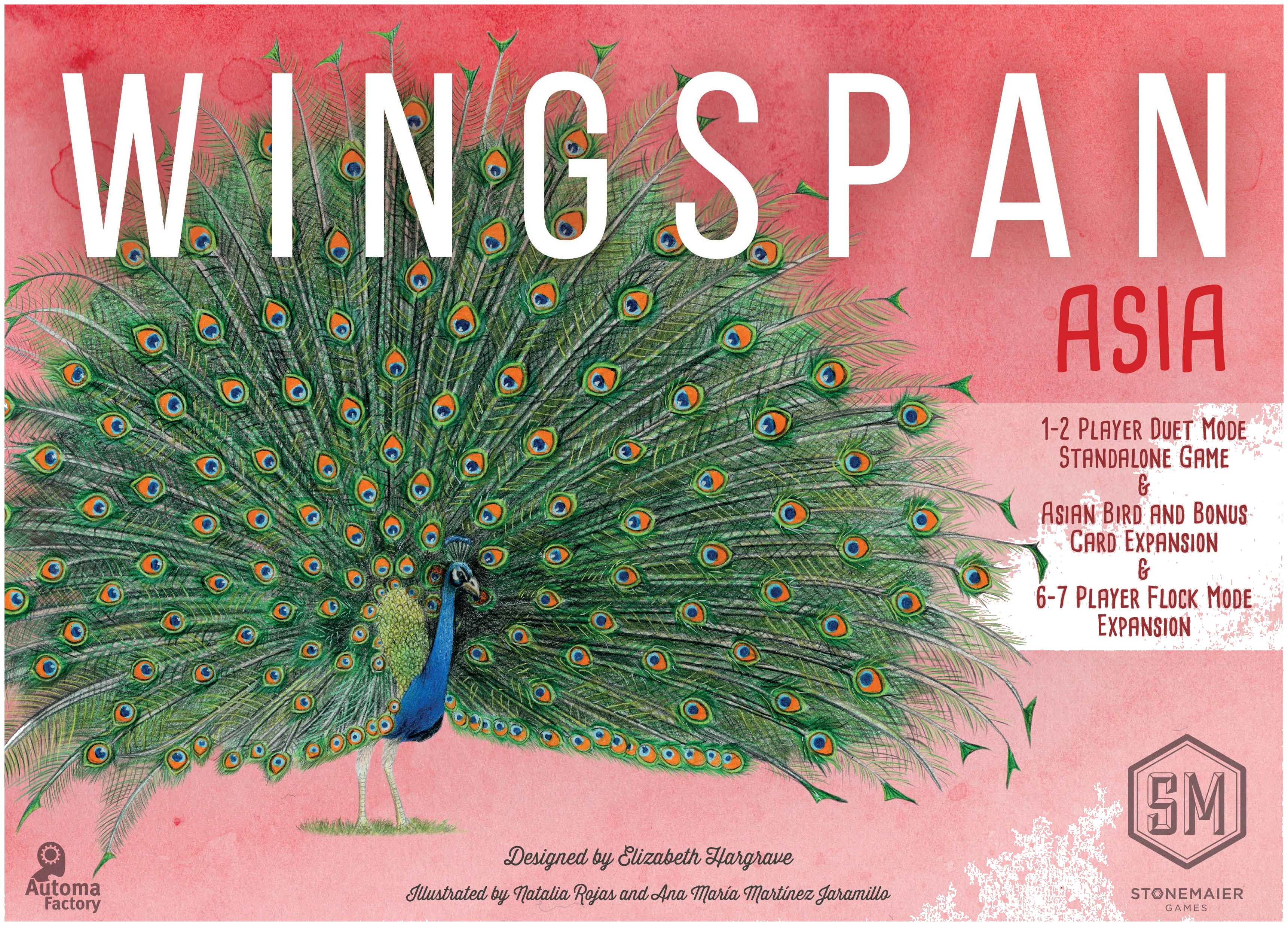 Wingspan Asia box art