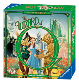 The Wizard Of Oz Adventure Book Game box art