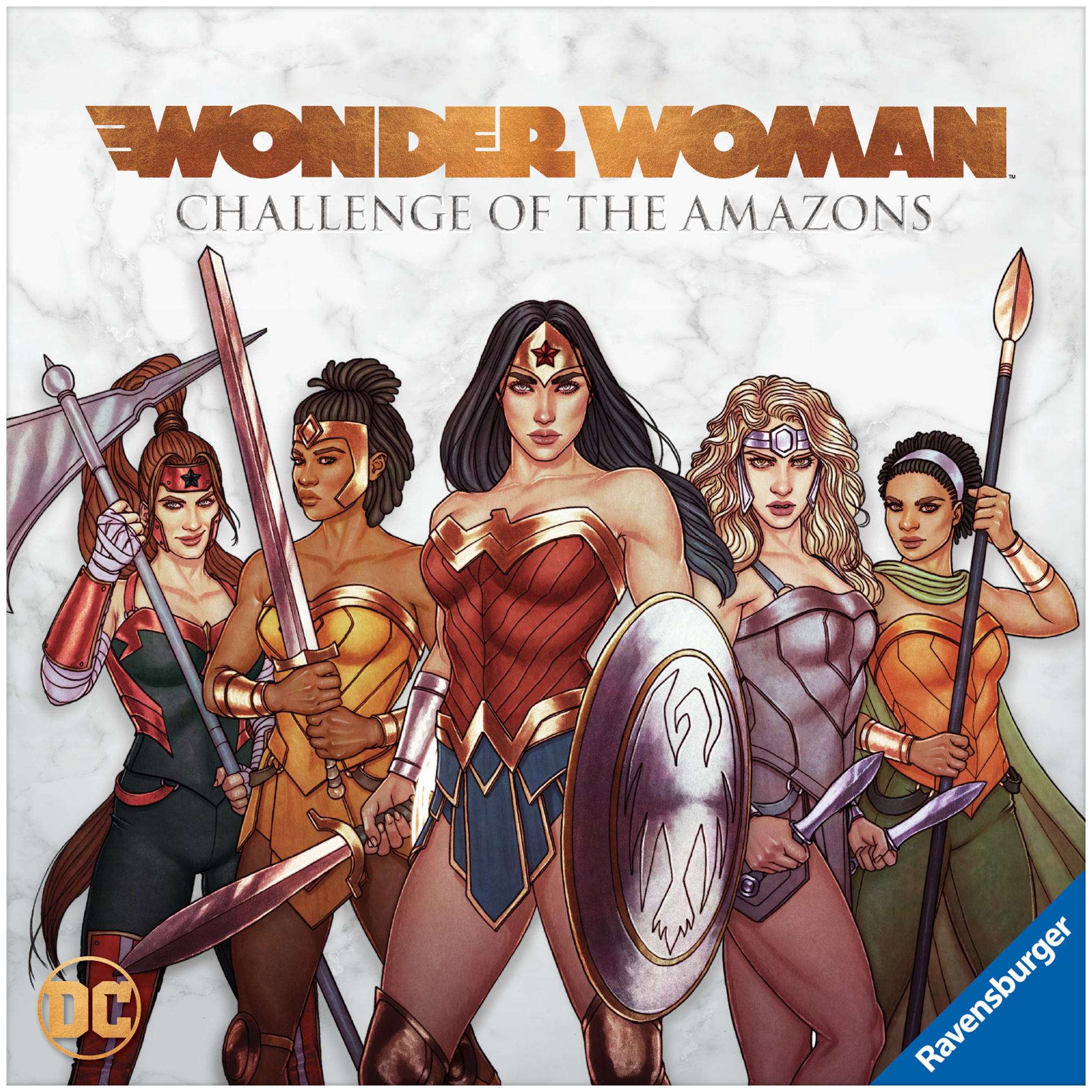 Wonder Woman: Challenge Of The Amazons box art