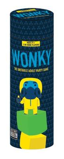 Wonky: The Unstable Adult Party Game box art