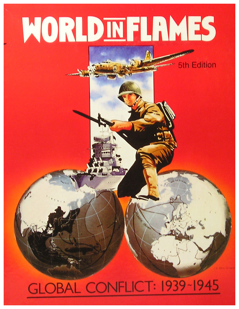 World In Flames box art