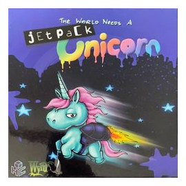 The World Needs A Jetpack Unicorn box art