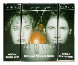 The X-files Collectible Card Game box art
