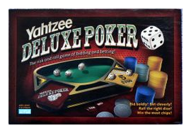Yahtzee Deluxe Poker box art