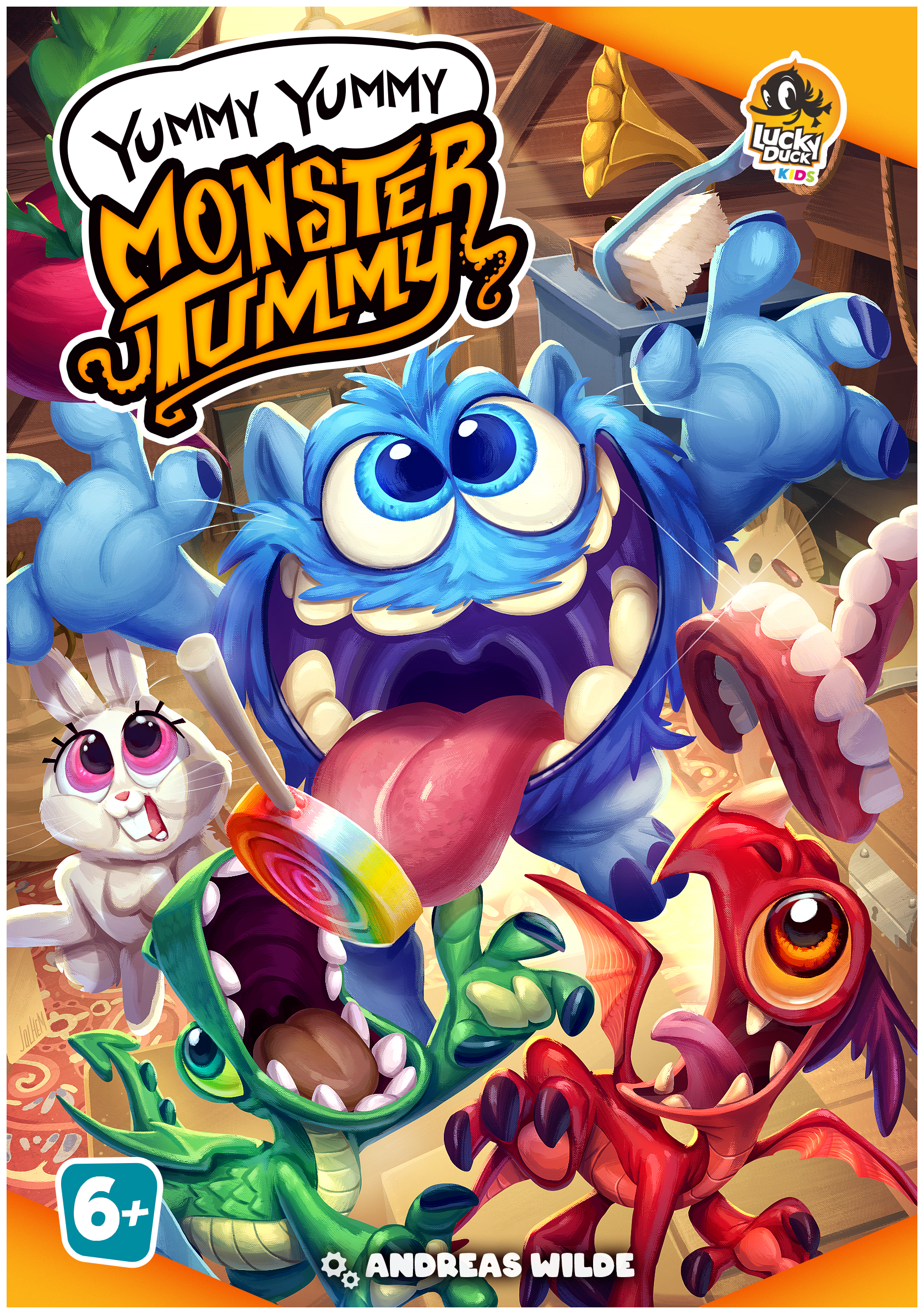 Yummy Yummy Monster Tummy box art