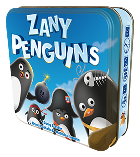 Zany Penguins box art