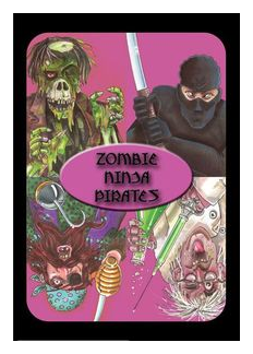 Zombie Ninja Pirates box art