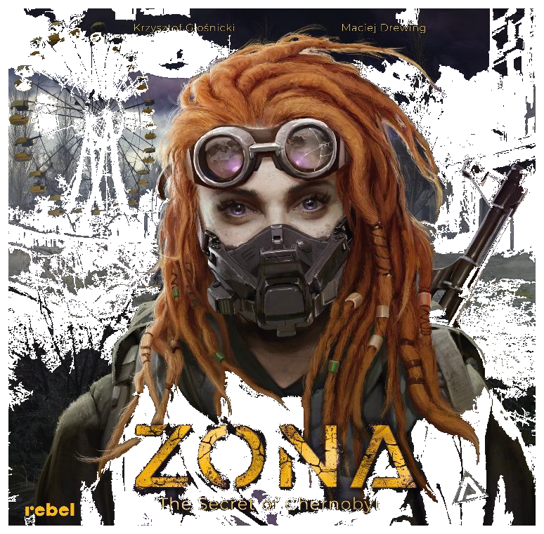 Zona: The Secret Of Chernobyl box art