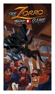 The Zorro Dice Game box art