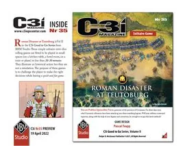Roman Disaster At Teutoburg box art